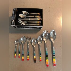 Fiesta Stainless Steel Flatware Set